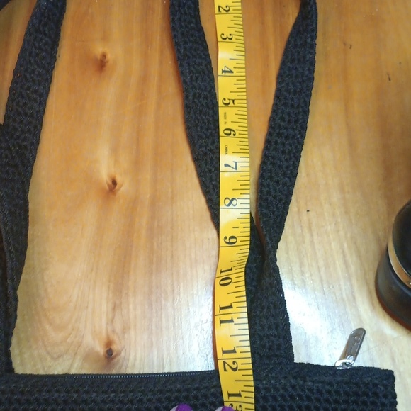 The Sak black handbag shoulderbag - Picture 6 of 9